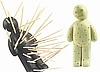 ouch! toothpick holder